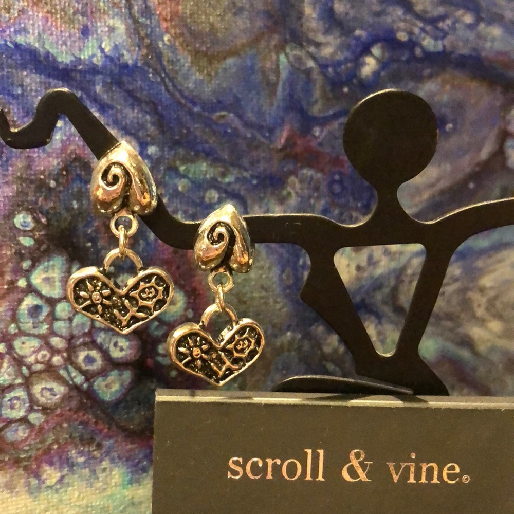 Scroll & Vine Sun Showers Earrings
